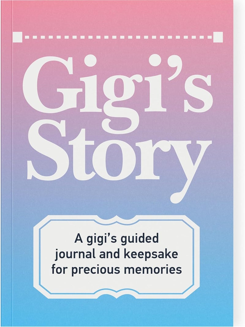 Coco & Lan Gigi's Story Journal: A Meaningful Keepsake for Gigi to Share Her Life Journey and Memories, Book Includes 250+ Prompt Questions, Sentimental Gifts Idea for Mother's Day, Birthday, Christmas - Image 1